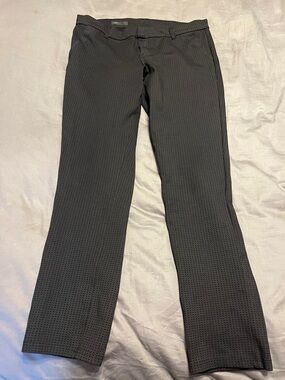 Kut from the Kloth Men's Textured Black Dress Pants - Straight Leg